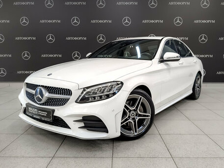 2020 Mercedes-Benz C-Класс 180 IV (W205) Рестайлинг, белый, 3190000 рублей, вид 1
