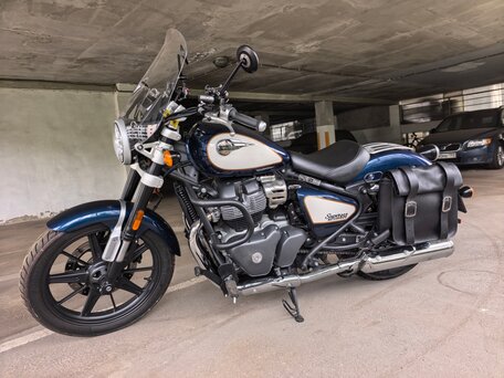 2025 Royal Enfield Super Meteor, синий, 660000 рублей, вид 1