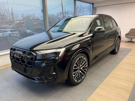 2025 Audi Q7 55 TFSI II (4M) Рестайлинг 2, чёрный, 11830000 рублей, вид 1