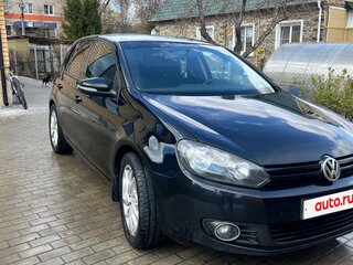 2010 Volkswagen Golf VI, чёрный, 760000 рублей, вид 5