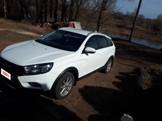 2019 Lada (ВАЗ) Vesta SW Cross I, белый, 1250000 рублей, вид 1