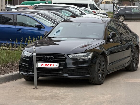 2011 Audi A6 IV (C7), чёрный, 1950000 рублей