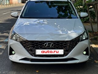 2022 Hyundai Solaris II Рестайлинг, белый, 1380000 рублей, вид 4