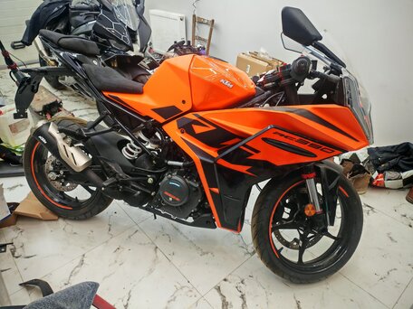 2022 KTM RC 390, оранжевый, 550000 рублей, вид 1