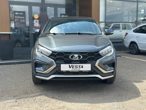2026 Lada (ВАЗ) Vesta Cross I Рестайлинг (NG), серый - вид 1
