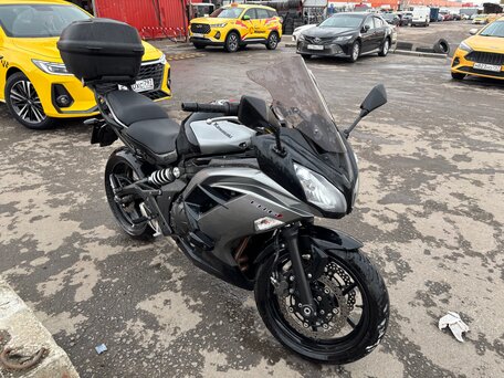 2014 Kawasaki ER-6F (Ninja 650R), чёрный, 475000 рублей, вид 5