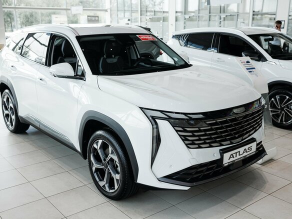 2026 Geely Atlas II, белый - вид 1