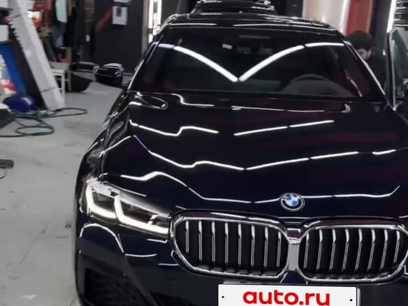 2022 BMW 5 серии 530i VII (G30/G31/G38) Рестайлинг, синий, 5600000 рублей
