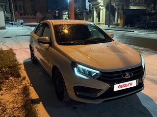 2024 Lada (ВАЗ) Vesta I Рестайлинг (NG), белый, 1050000 рублей, вид 3