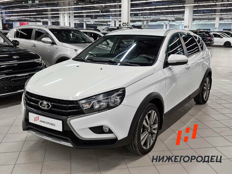 2020 Lada (ВАЗ) Vesta SW Cross I, белый, 1149000 рублей, вид 1
