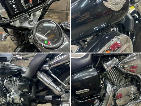 2003 Honda Shadow 750, чёрный, 490000 рублей, вид 2