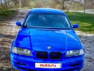 1998 BMW 3 серии 320i IV (E46), синий, 550000 рублей, вид 2