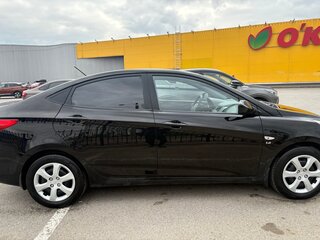 2011 Hyundai Solaris I, чёрный, 780000 рублей, вид 3