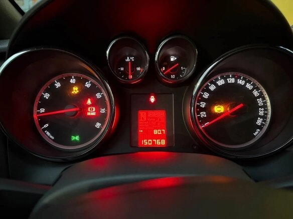 2012 Opel Astra J Рестайлинг, чёрный, 760000 рублей - вид 10