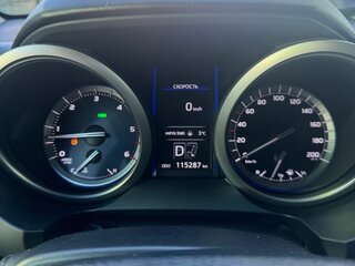 2015 Toyota Land Cruiser Prado 150 Series Рестайлинг 1, чёрный, 3900000 рублей, вид 4