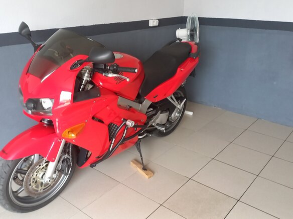 2001 Honda VFR 800, красный, 500000 рублей - вид 5