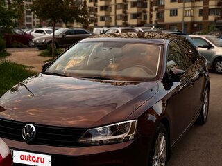2016 Volkswagen Jetta VI Рестайлинг, коричневый, 1390000 рублей, вид 2