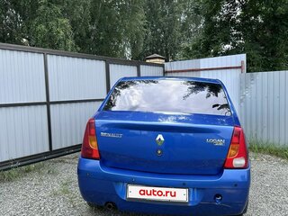 2008 Renault Logan I, синий, 280000 рублей, вид 4