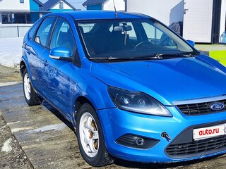2008 Ford Focus II Рестайлинг, голубой, 460000 рублей, вид 2