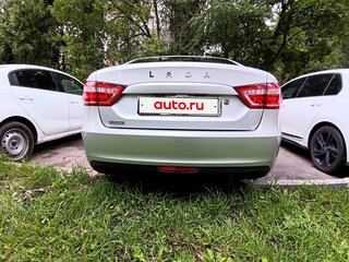 2016 Lada (ВАЗ) Vesta I, серебристый, 790000 рублей, вид 4