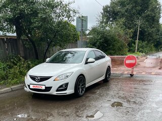 2011 Mazda 6 II (GH) Рестайлинг, белый, 890000 рублей, вид 5