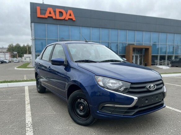 2026 Lada (ВАЗ) Granta I Рестайлинг, синий - вид 3