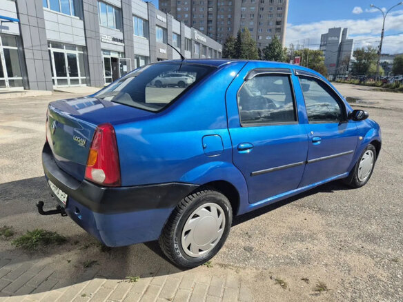 2006 Renault Logan I, синий, 219900 рублей - вид 6