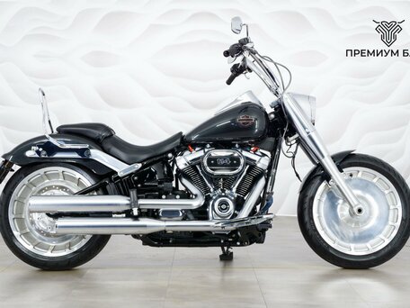 2017 Harley-Davidson Fat Boy, чёрный, 1847000 рублей, вид 1