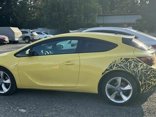 2012 Opel Astra GTC J Рестайлинг, жёлтый, 1200000 рублей, вид 4