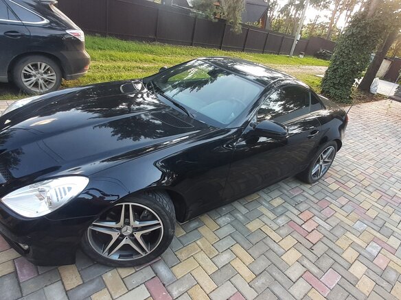 2009 Mercedes-Benz SLK-Класс 280 II (R171) Рестайлинг, чёрный, 2550000 рублей - вид 10