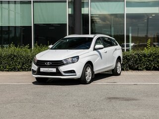 2018 Lada (ВАЗ) Vesta SW I, белый, 790000 рублей, вид 1