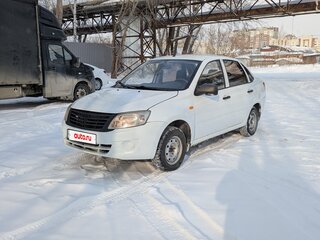 2013 Lada (ВАЗ) Granta I, белый, 300000 рублей, вид 1