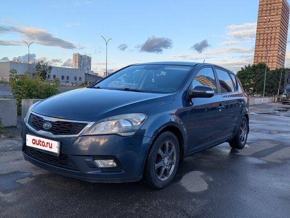 2010 Kia Ceed I Рестайлинг, синий, 650000 рублей - вид 6