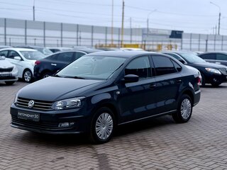2016 Volkswagen Polo V Рестайлинг, серый, 1099990 рублей, вид 3