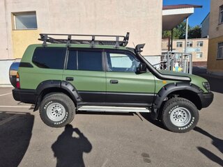 1998 Toyota Land Cruiser Prado 90 Series, зелёный, 2500000 рублей, вид 2
