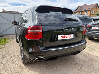 2008 Porsche Cayenne S I Рестайлинг (957), чёрный, 1300000 рублей, вид 2