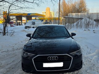 2020 Audi A6 40 TFSI V (C8), чёрный, 3450000 рублей, вид 3