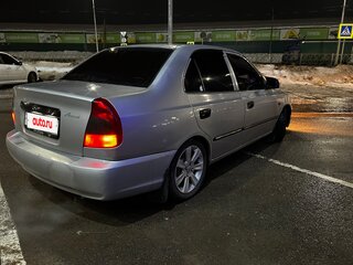 2005 Hyundai Accent ТагАЗ II, серый, 120000 рублей, вид 4