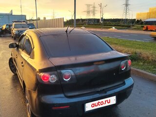 2008 Mazda 3 I (BK) Рестайлинг, чёрный, 310000 рублей, вид 4