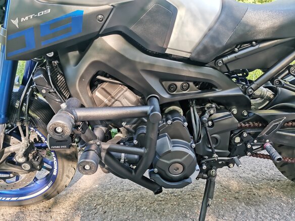 2016 Yamaha MT-09 (FZ-09), серый, 710000 рублей - вид 20