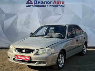 2008 Hyundai Accent ТагАЗ II, бежевый, 320000 рублей, вид 1