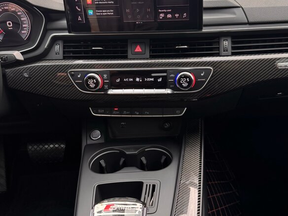 2020 Audi A4 45 TFSI Long V (B9) Рестайлинг, серый - вид 12
