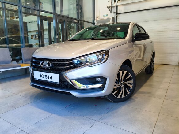 2026 Lada (ВАЗ) Vesta I Рестайлинг (NG), серебристый
