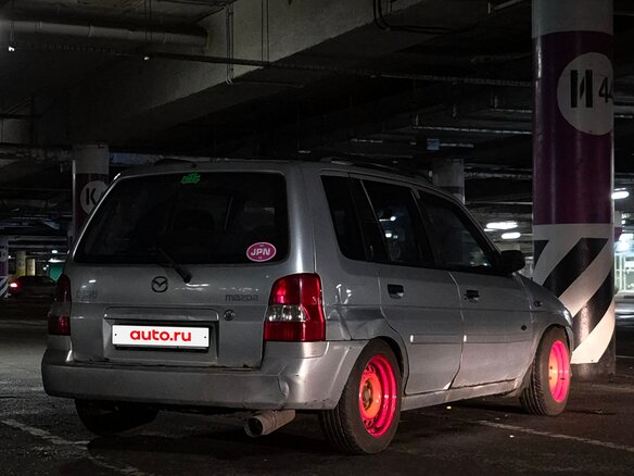 2002 Mazda Demio I (DW), серебристый, 150000 рублей - вид 9