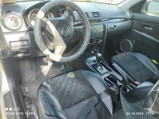 2007 Mazda 3 I (BK) Рестайлинг, серебристый, 450000 рублей, вид 5