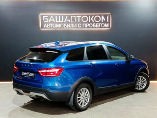 2021 Lada (ВАЗ) Vesta SW Cross I, синий, 1285000 рублей, вид 4