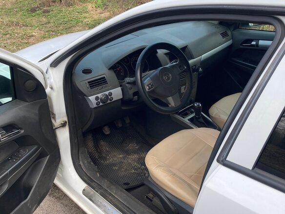 2006 Opel Astra H, белый, 450000 рублей - вид 6