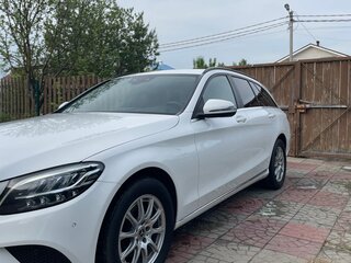 2021 Mercedes-Benz C-Класс 180 d IV (W205) Рестайлинг, белый, 2650000 рублей, вид 3