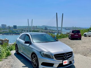 2013 Mercedes-Benz A-Класс 180 III (W176), серый, 1400000 рублей, вид 2