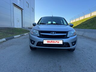2014 Lada (ВАЗ) Granta I, серебристый, 690000 рублей, вид 2